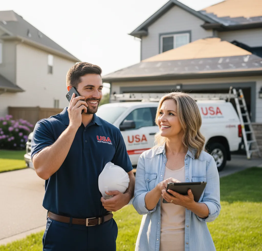 USA Roof Repair Experts customer support in Lake Dallas